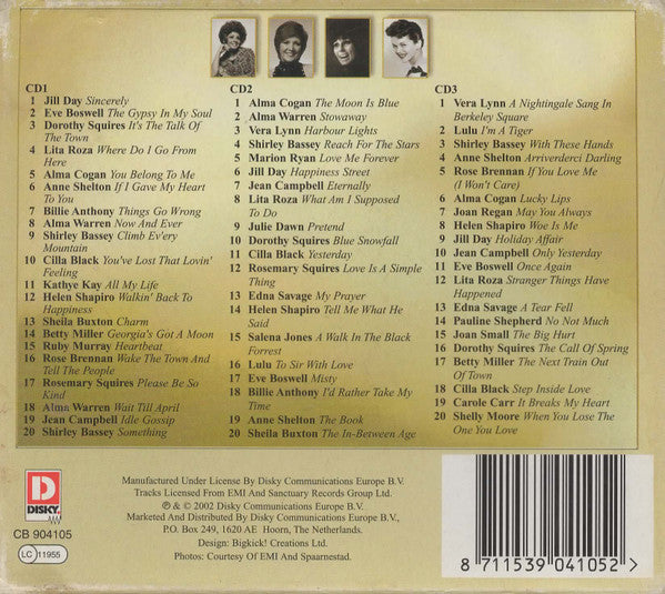 The Best Of British Female Vocalists (CD)-CDs-UnDigable Digs