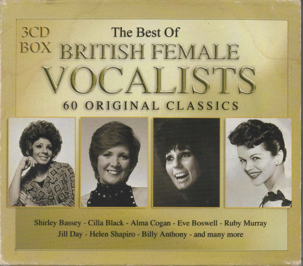 The Best Of British Female Vocalists (CD)-CDs-UnDigable Digs