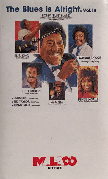 The Blues Is Alright (Volume III)-Cassette Tapes-UnDigable Digs