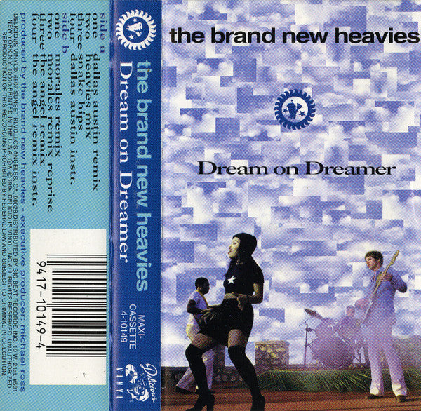 The Brand New Heavies "Dream On Dreamer" (Maxi-Single)-Cassette Tapes-UnDigable Digs