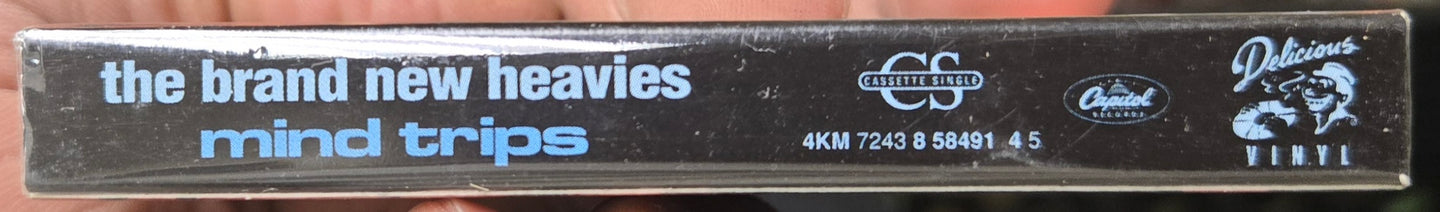 The Brand New Heavies "Mind Trips" (Single)-Cassette Tapes-UnDigable Digs