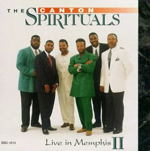 The Canton Spirituals"Live in Memphis 2" (CD)-CDs-UnDigable Digs