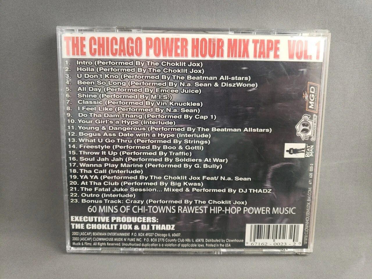 The Choklit Jox Presents: The Chicago Power Hour Vol. 1 (60 Mins Of Chi-Town Rawest Hip-Hop Power Music) (CD)-CDs-UnDigable Digs