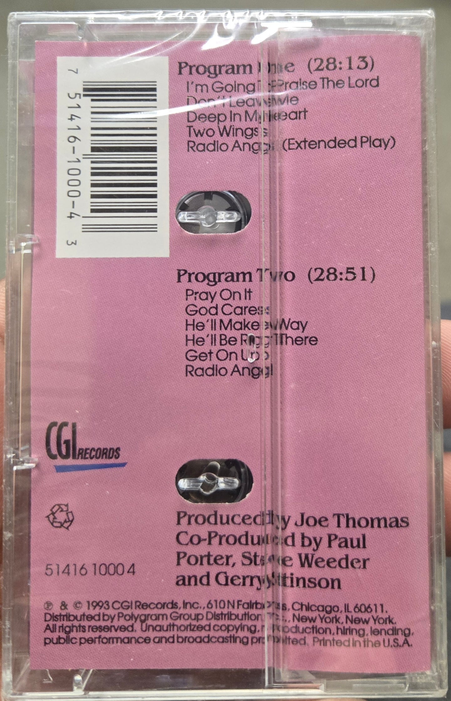 The Christianaires "The Vision Becomes Clearer..."-Cassette Tapes-UnDigable Digs