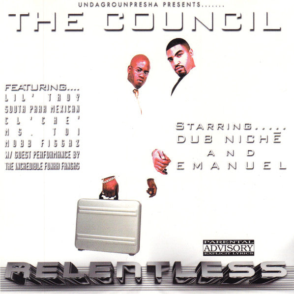 The Council "Relentless" (CD)-CDs-UnDigable Digs