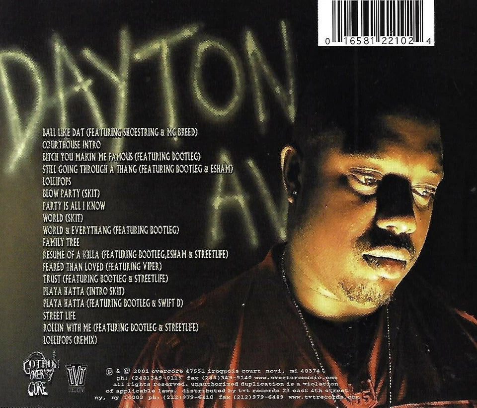 The Dayton Family's Own: Ghetto E "Ghetto Theater" (CD)-CDs-UnDigable Digs