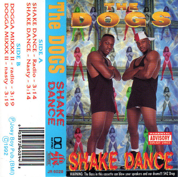 The Dogs "Shake Dance" (Maxi-Single)-Cassette Tapes-UnDigable Digs