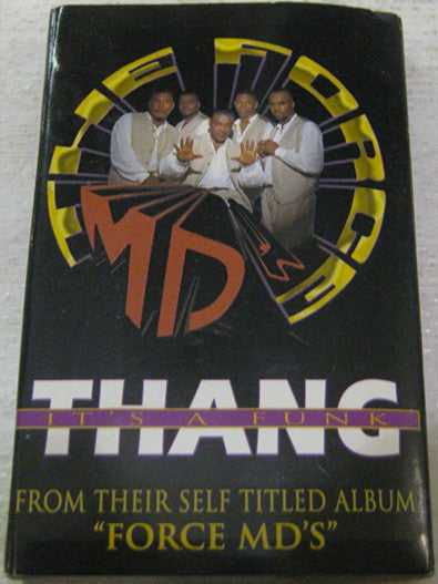 The Force MD's "It's A Funk Thang" (Single)-Cassette Tapes-UnDigable Digs