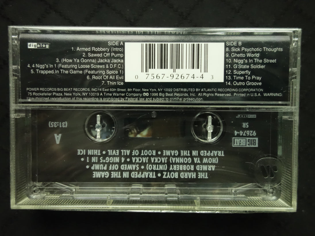 The Hard Boyz "Trapped In The Game"-Cassette Tapes-UnDigable Digs