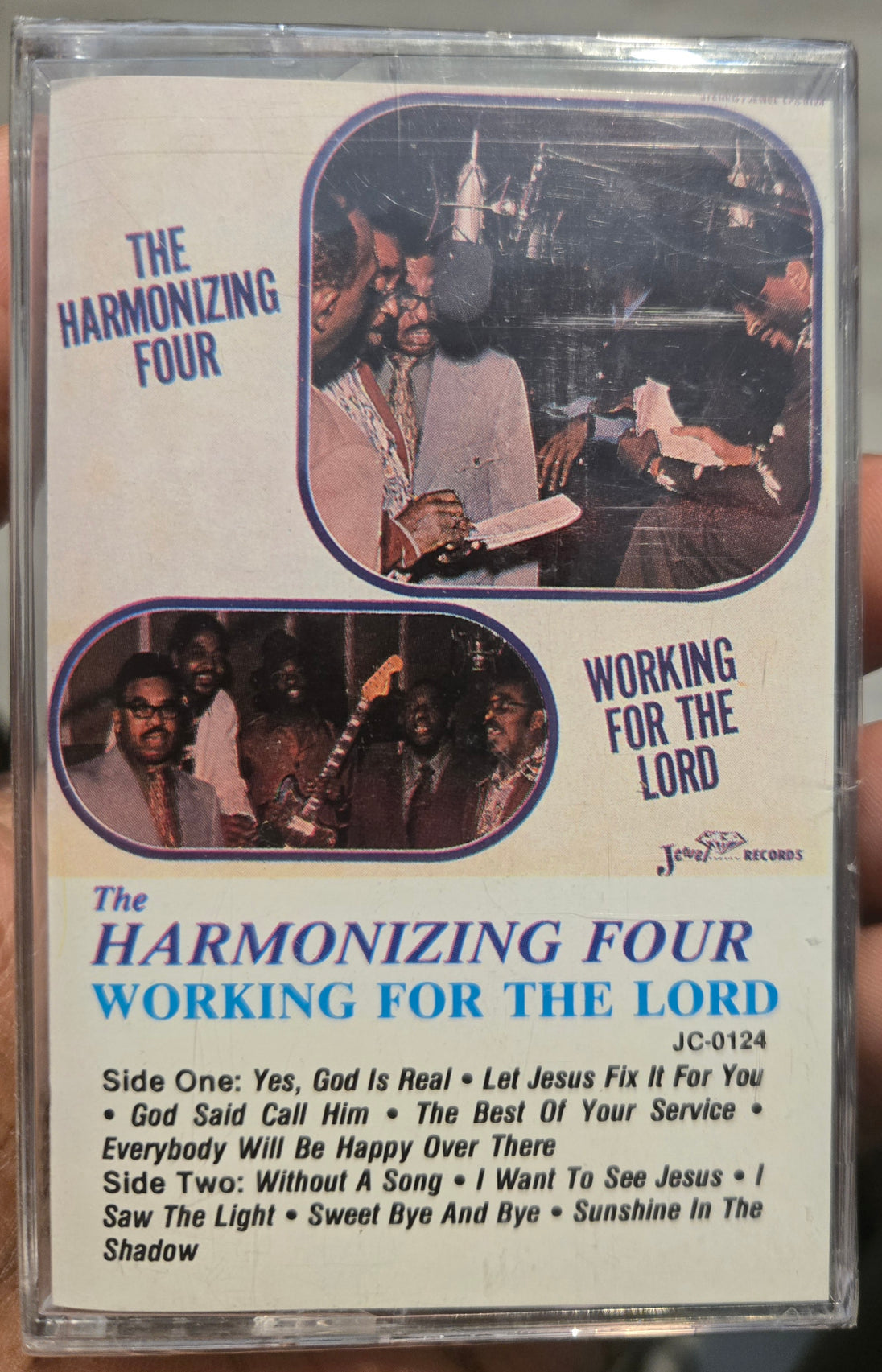The Harmonizing Four "Working For The Lord"-Cassette Tapes-UnDigable Digs