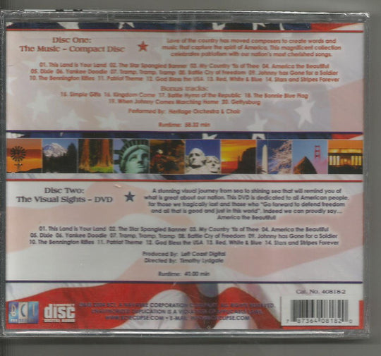 The Heritage Orchestra And Chorus "America The Beautiful" (CD)-CDs-UnDigable Digs