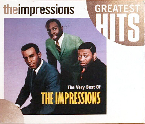 The Impressions "The Very Best Of The Impressions" (CD)-CDs-UnDigable Digs