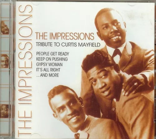 The Impressions "Tribute to Curtis Mayfield" (CD)-CDs-UnDigable Digs