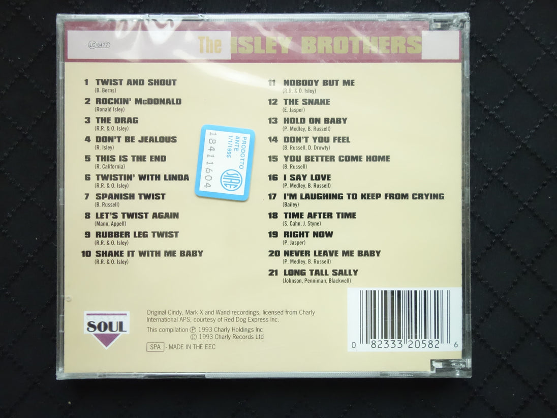The Isley Brothers "Brothers In Soul, The Early Years" (CD)-CDs-UnDigable Digs