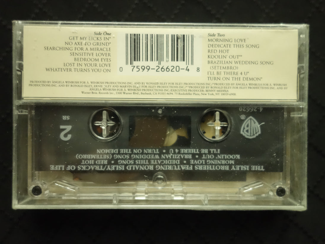 The Isley Brothers Featuring Ronald Isley "Tracks Of Life"-Cassette Tapes-UnDigable Digs