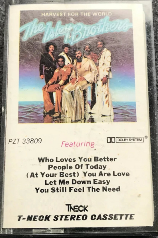 The Isley Brothers "Harvest For The World"-Cassette Tapes-UnDigable Digs