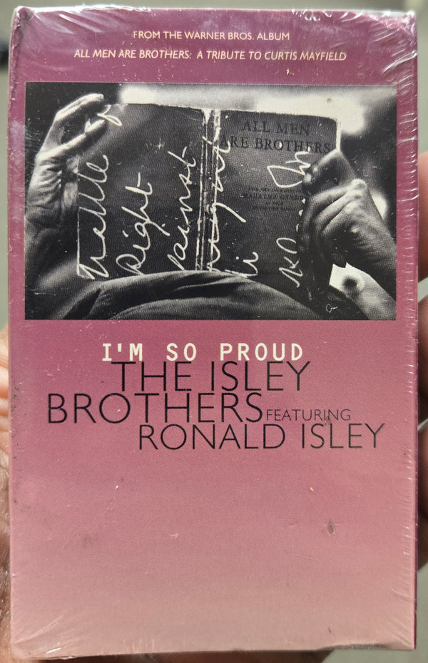 The Isley Brothers f; Ronald Isley "I'm So Proud" (Single)-Cassette Tapes-UnDigable Digs