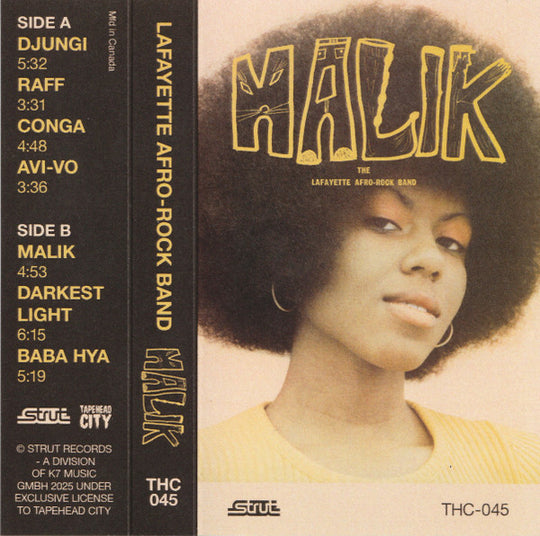 The Lafayette Afro-Rock Band "Malik"-Cassette Tapes-UnDigable Digs