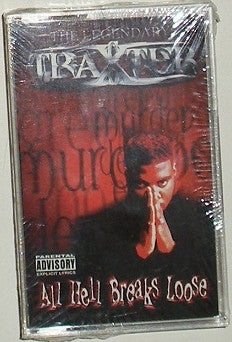 The Legendary Traxster "All Hell Breaks Loose"-Cassette Tapes-UnDigable Digs