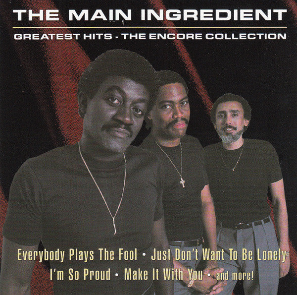The Main Ingredient "Greatest Hits - The Encore Collection" (CD)-CDs-UnDigable Digs