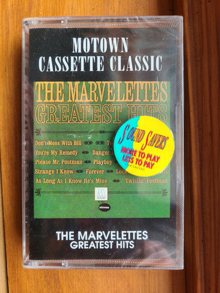 The Marvelettes "Greatest Hits"-Cassette Tapes-UnDigable Digs
