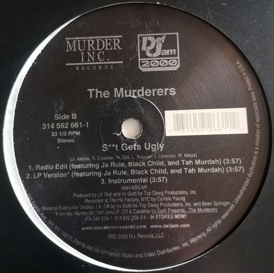 The Murderers Feat. Vita "Vita, Vita, Vita" (12" Single)-Vinyl Records-UnDigable Digs