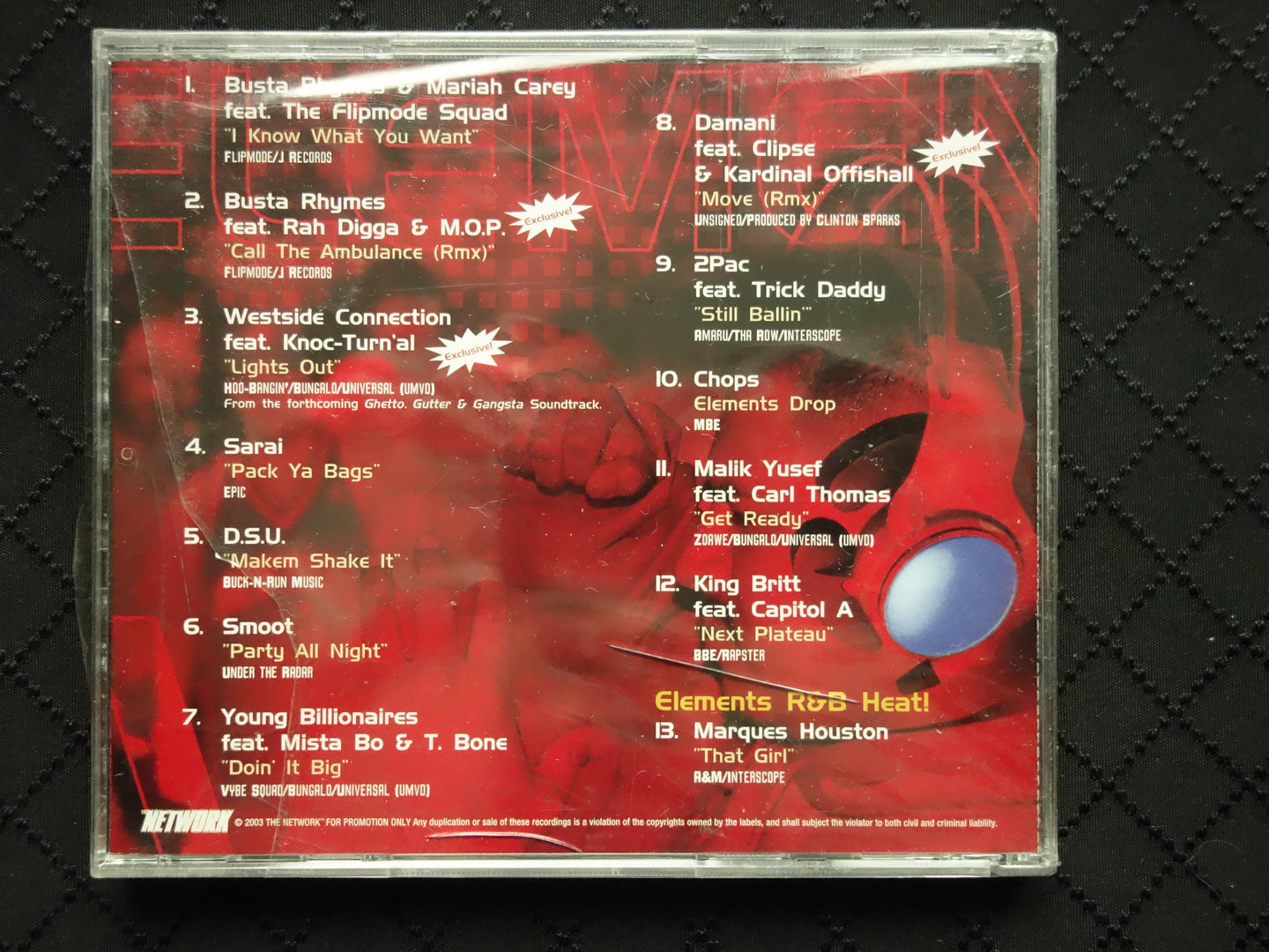 The Network's Elements (Volume One) (CD)-CDs-UnDigable Digs