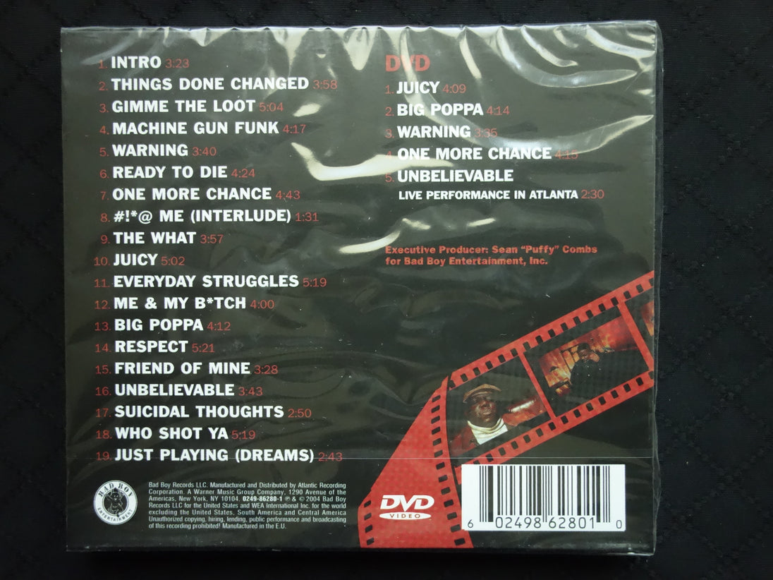 The Notorious B.I.G. "Ready To Die" (The Remaster CD And DVD)-CDs-UnDigable Digs