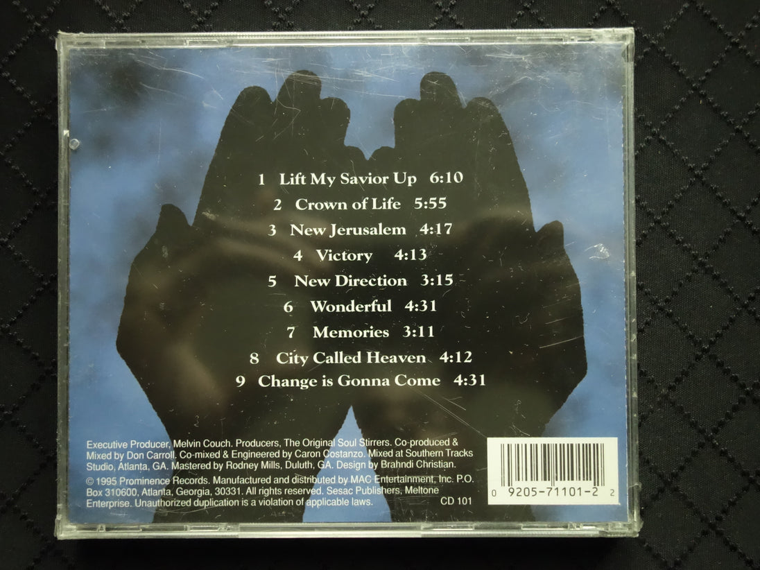 The Original Soul Stirrers "Lift My Savior Up" (CD)-CDs-UnDigable Digs
