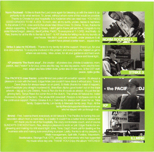 The Pacifics & Illmind "The Case" (CD)-CDs-UnDigable Digs