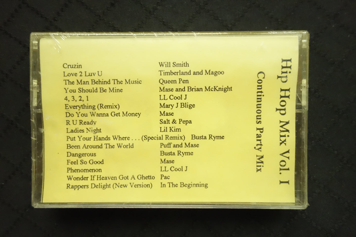 The Phantom "Hip-Hop Mix Volume 1: Continuous Party Mix"-Cassette Tapes-UnDigable Digs