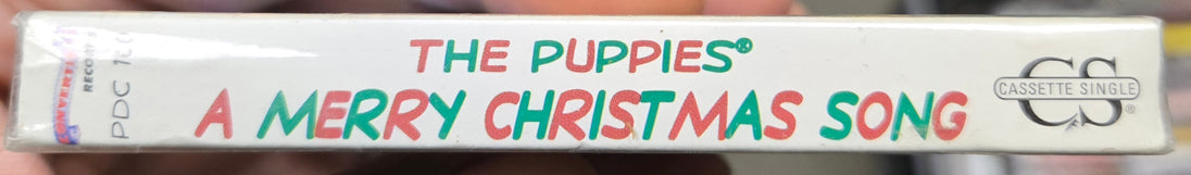 The Puppies "A Merry Christmas Song" (Single)-Cassette Tapes-UnDigable Digs