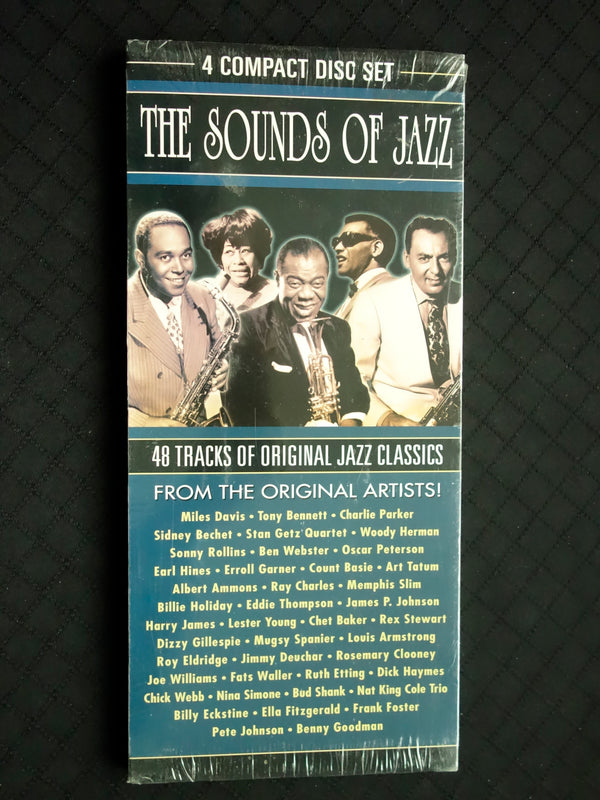 The Sounds Of Jazz: 48 Tracks Of Original Jazz Classics (LongBox CD) (4xCD)-CDs-UnDigable Digs