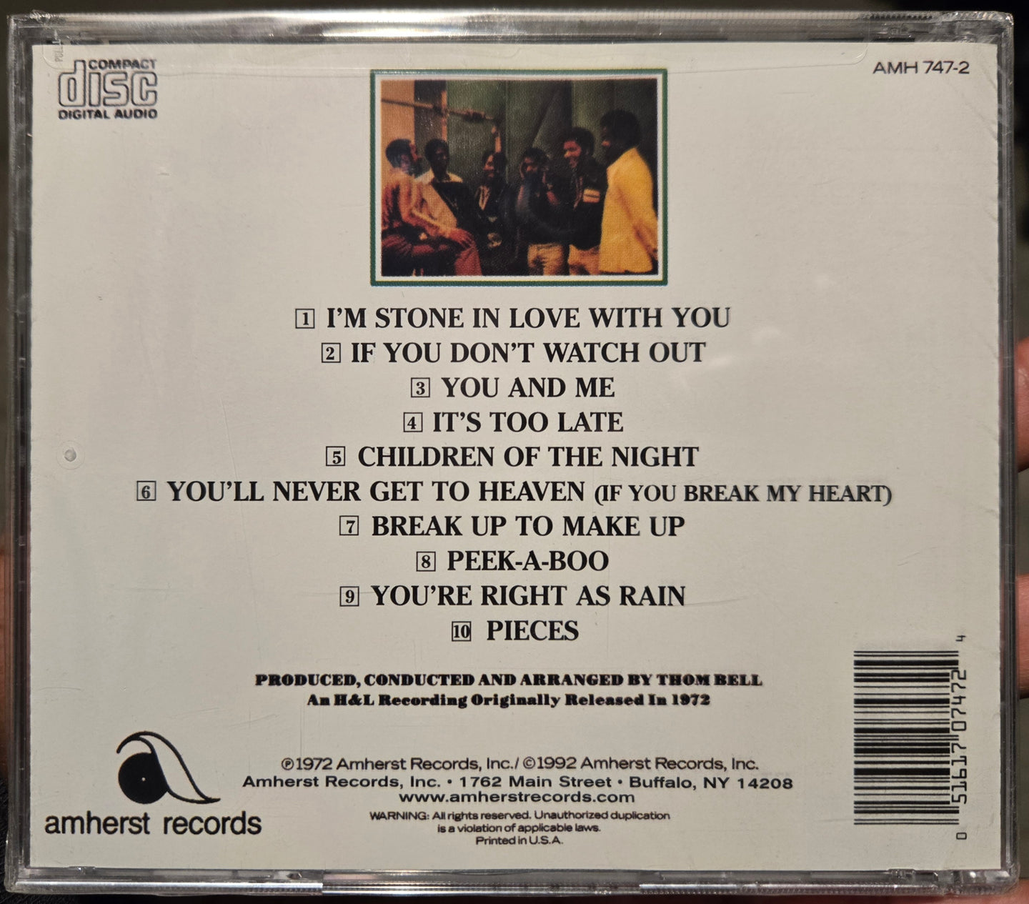 The Stylistics "Round 2" (CD)-CDs-UnDigable Digs
