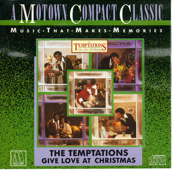 The Temptations "Give Love At Christmas" (CD)-CDs-UnDigable Digs