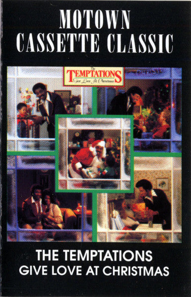 The Temptations "Give Love At Christmas"-Cassette Tapes-UnDigable Digs