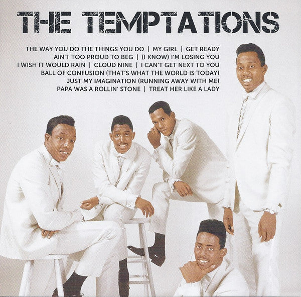 The Temptations "Icon" (CD)-CDs-UnDigable Digs