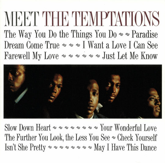 The Temptations "Meet The Temptations" (CD)-CDs-UnDigable Digs