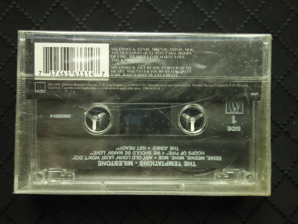 The Temptations "Milestone"-Cassette Tapes-UnDigable Digs