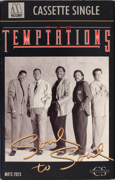 The Temptations "Soul To Soul" (Single)-Cassette Tapes-UnDigable Digs