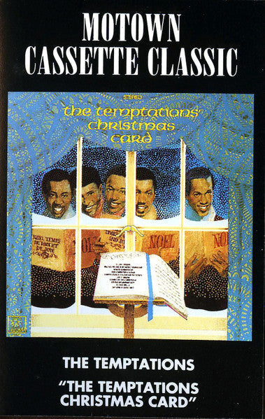 The Temptations "The Temptations' Christmas Card"-Cassette Tapes-UnDigable Digs