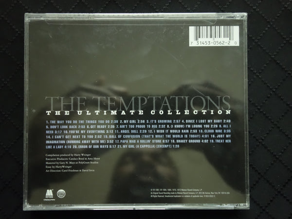 The Temptations "The Ultimate Collection" (CD)-CDs-UnDigable Digs