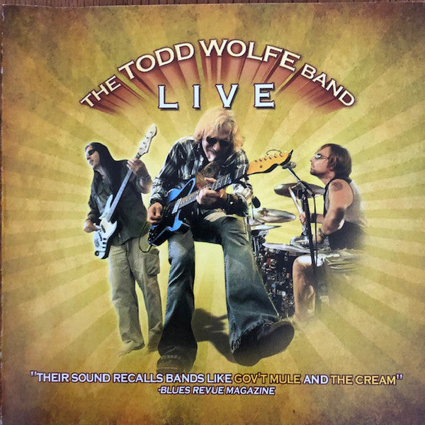 The Todd Wolfe Band "Live" (CD)-CDs-UnDigable Digs