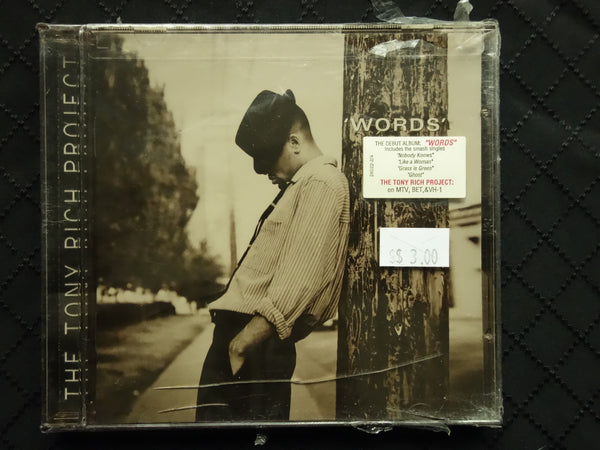 The Tony Rich Project 'Words' (CD)-CDs-UnDigable Digs