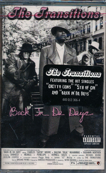 The Transitions "Back In Da Days"-Cassette Tapes-UnDigable Digs