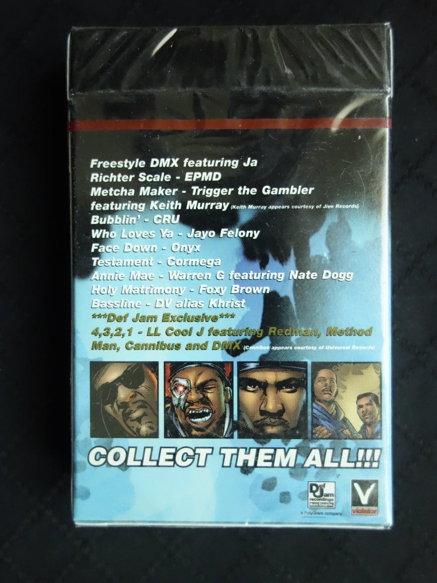 The Unstoppable!!! Def Jam Sampler Tape (Foxy Brown Cover)-Cassette Tapes-UnDigable Digs