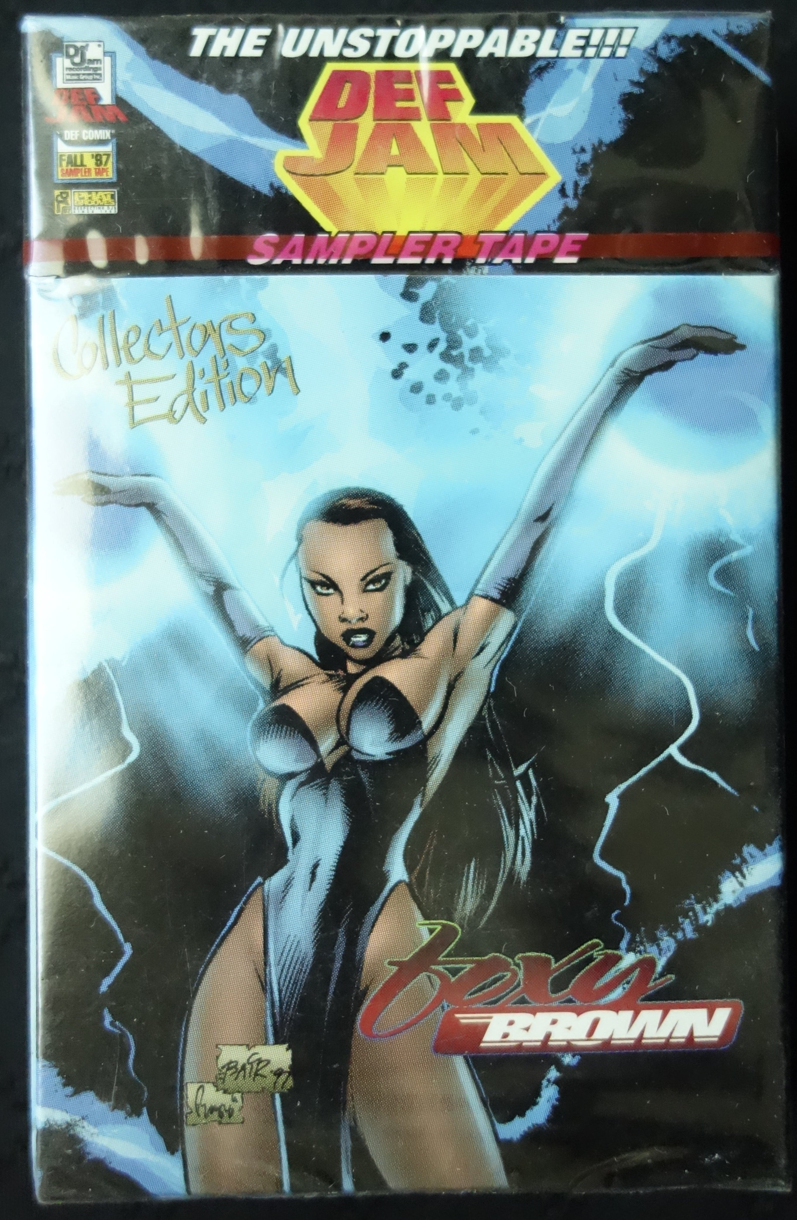 The Unstoppable!!! Def Jam Sampler Tape (Foxy Brown Cover)-Cassette Tapes-UnDigable Digs