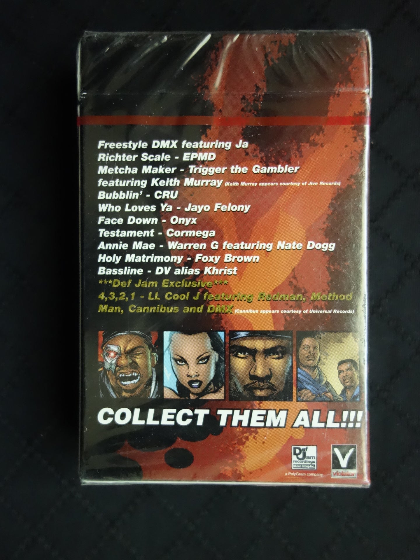 The Unstoppable!!! Def Jam Sampler Tape (Redman Cover)-Cassette Tapes-UnDigable Digs