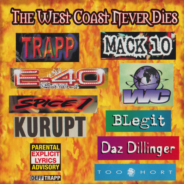 The West Coast Never Dies (CD)-CDs-UnDigable Digs