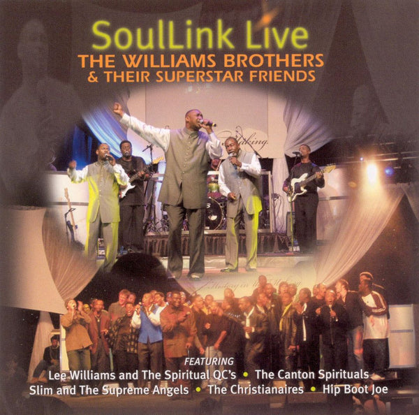 The Williams Brother & Their Superstar Friends "Soullink Live" (CD)-CDs-UnDigable Digs